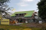 Dakopbouw op locatie